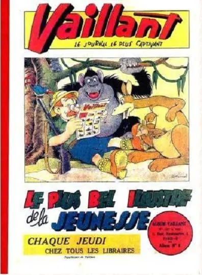 Vaillant 1ère série Album N° 4