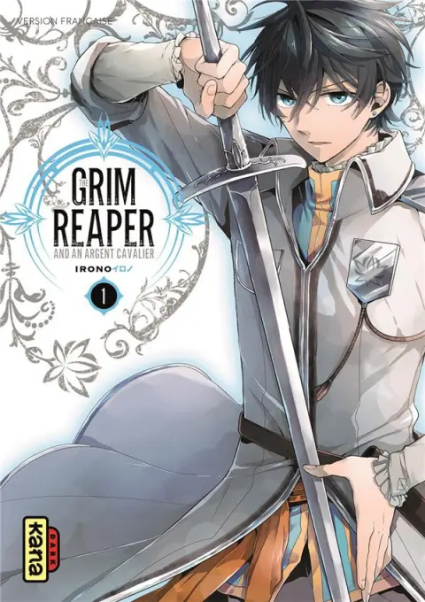 The Grim Reaper and an argent cavalier