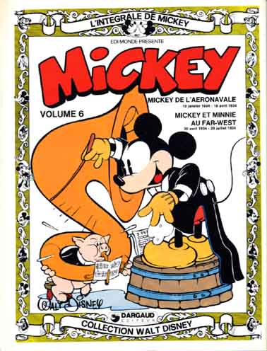 Couverture de l'album L'Intégrale de Mickey Volume 6