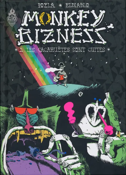 Monkey bizness Tome 2 Les cacahuètes sont cuites