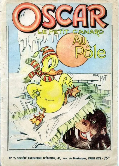Oscar le petit canard Tome 7 Oscar le petit canard au pôle