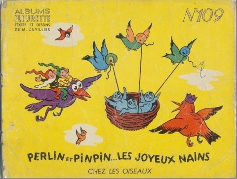 Couverture de l'album Perlin et Pinpin... Les joyeux nains Tome 9 chez les oiseaux
