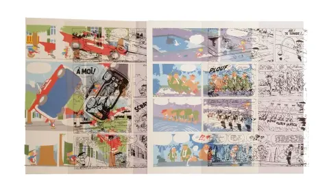 Planche de l'album Benoît Brisefer Tome 1 Les taxis rouges