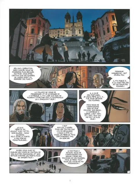 Planche de l'album Cassio Tome 5 Le chemin de Rome