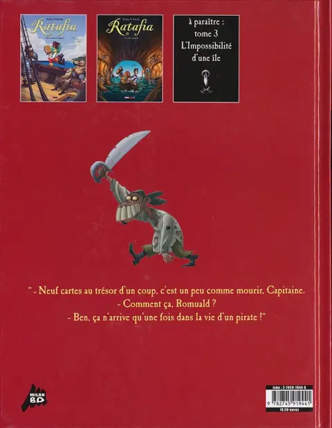 Verso de l'album Ratafia Tome 2 Un Zèle imbécile