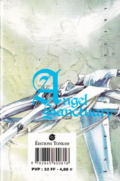 Verso de l'album Angel Sanctuary 5
