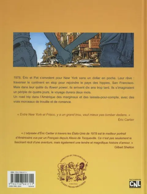 Verso de l'album Route 78