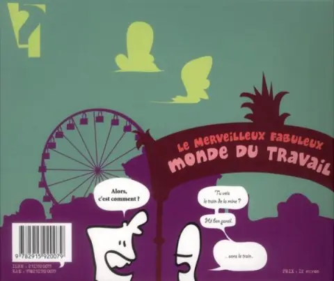 Verso de l'album Seul comme les pierres Tome 2 Ta gueule de l'emploi