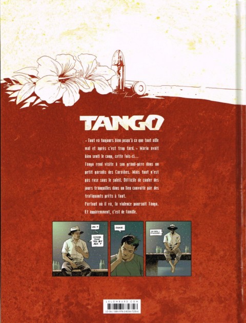 Verso de l'album Tango Tome 2 Sable rouge