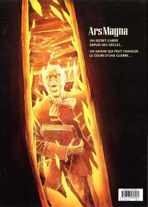 Verso de l'album Ars Magna Tome 2 Transmutations