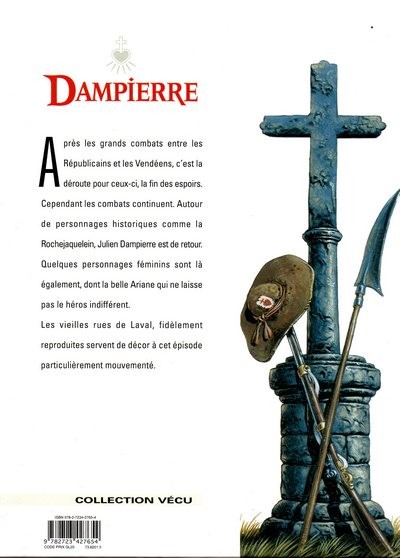 Verso de l'album Dampierre Tome 4 Le complot de Laval