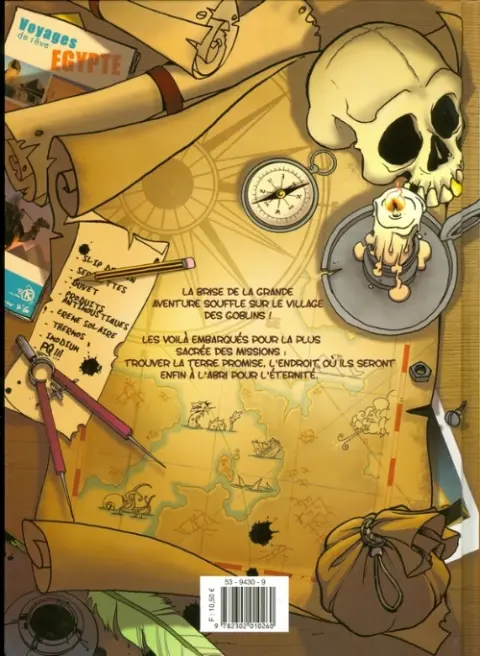 Verso de l'album Goblin's Tome 4 La quête de la terre promise