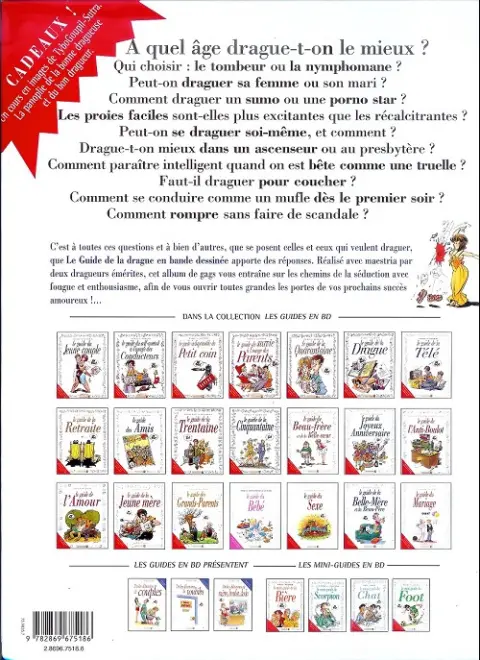 Verso de l'album Le Guide Tome 7 Le guide de la drague