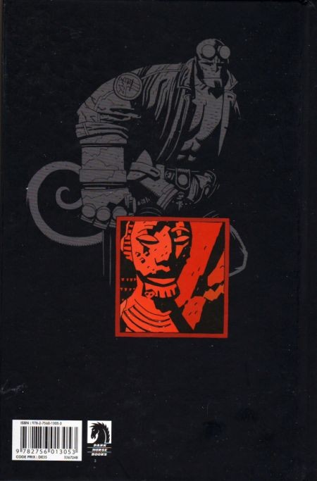 Verso de l'album Hellboy Tome 8 Trolls et sorcières