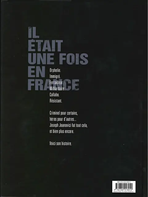 Verso de l'album Il était une fois en France Intégrale