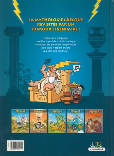 Verso de l'album Les Petits Mythos Tome 2 Le grand Icare
