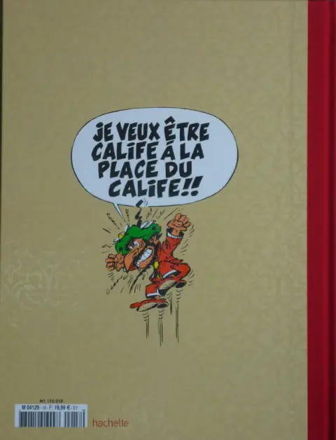 Verso de l'album Iznogoud La Collection - Hachette Tome 18