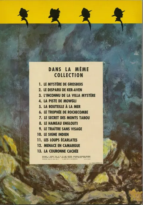 Verso de l'album La Patrouille des Castors Tome 14 Le chaudron du diable