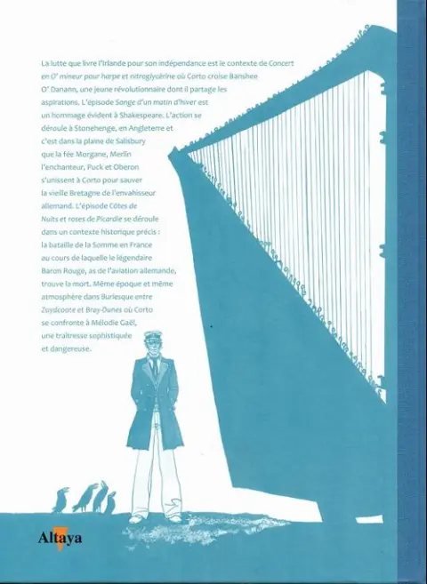 Verso de l'album Tout Pratt Tome 7 Corto Maltese - Les Celtiques