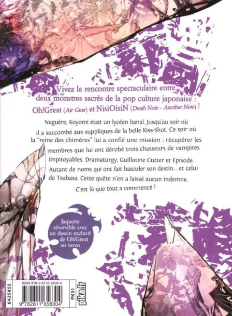 Verso de l'album Bakemonogatari 9