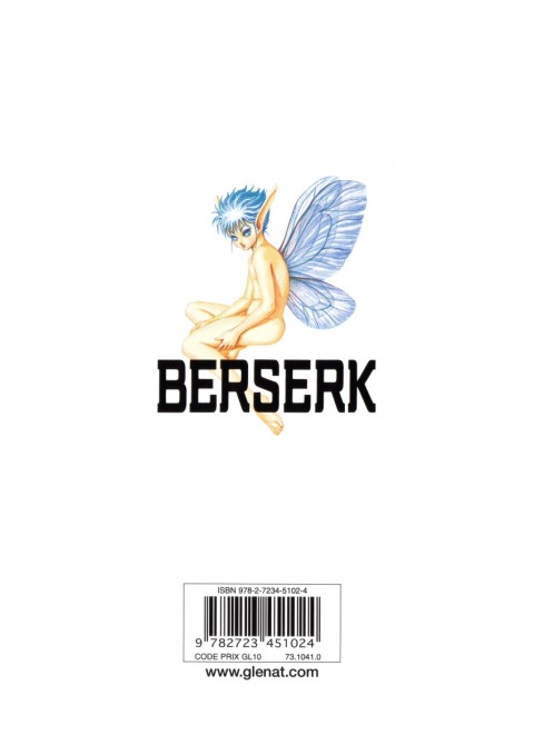Verso de l'album Berserk 12
