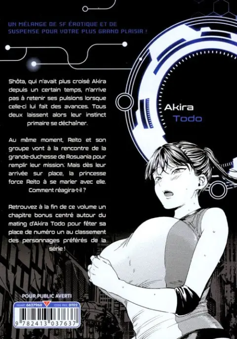 Verso de l'album World's End Harem 10