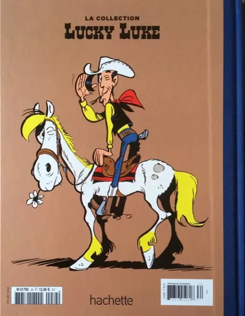 Verso de l'album Lucky Luke La collection Tome 34 Lucky luke contre Pat Poker