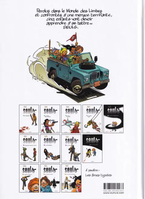 Verso de l'album Seuls Tome 11 Les Cloueurs de Nuit