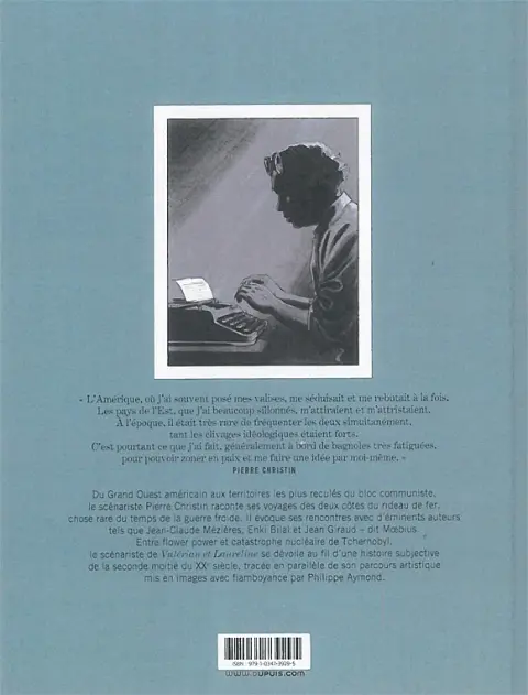 Verso de l'album Est-Ouest