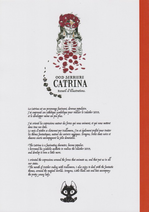 Verso de l'album Catrina