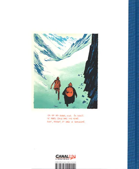 Verso de l'album Slava 1 Après la chute