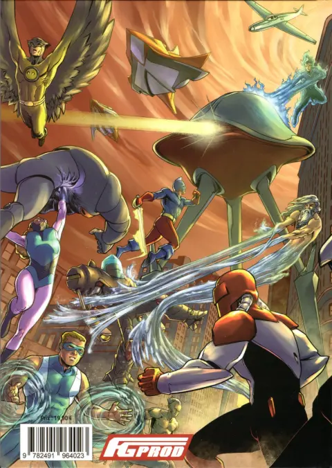 Verso de l'album Centaur Chronicles 4 Le Dénouement