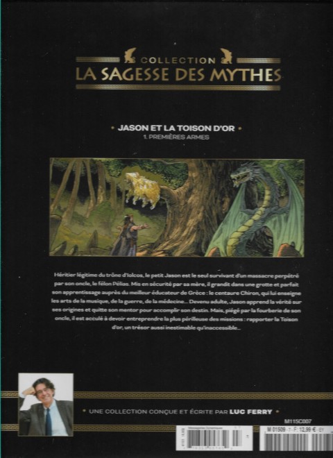 Verso de l'album La sagesse des Mythes - La collection Jason et la Toison d'or -  : Premières armes 1
