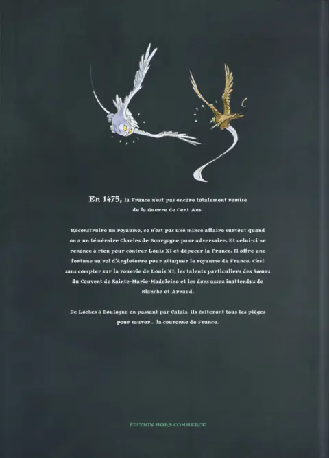 Verso de l'album Les Mantes Religieuses 2 La stratégie de l'araignée