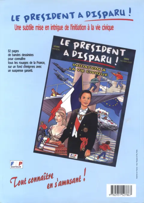 Verso de l'album 2000 ans de Génie 2 Les inventions