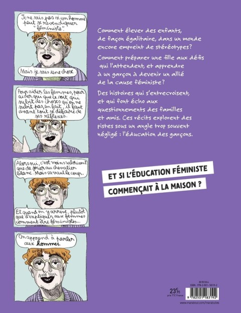 Verso de l'album Eduquons nos fils !