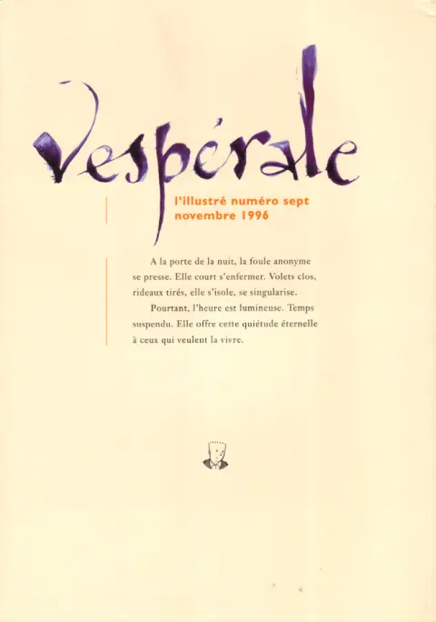 Verso de l'album Les Contes inachevés de David Watts Tome 5 Vespérale