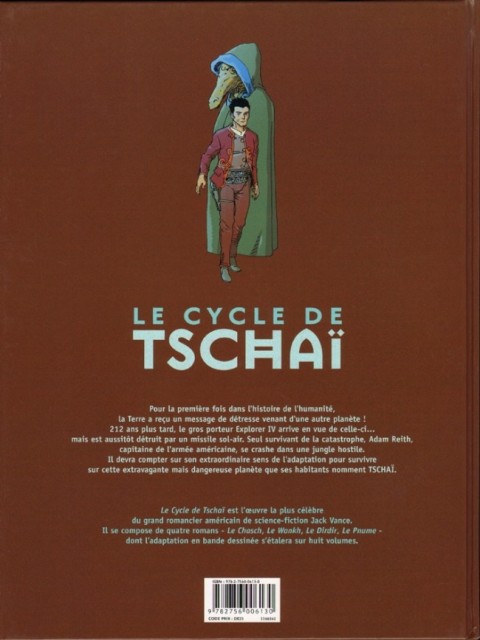 Verso de l'album Le Cycle de Tschaï Tome 8 Le Pnume - volume II
