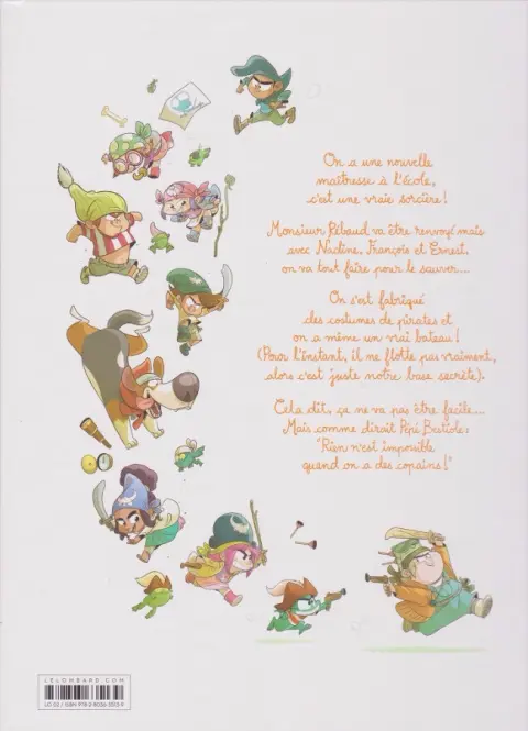 Verso de l'album Ernest & Rebecca Tome 7 Il faut sauver Monsieur Rébaud !