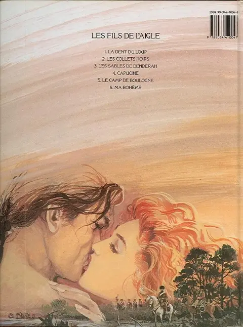Verso de l'album Les Fils de l'aigle Tome 6 Ma bohème