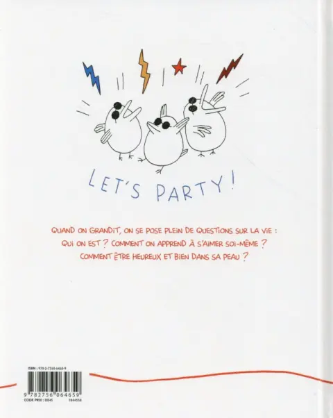 Verso de l'album Le Guide du Supermoi !