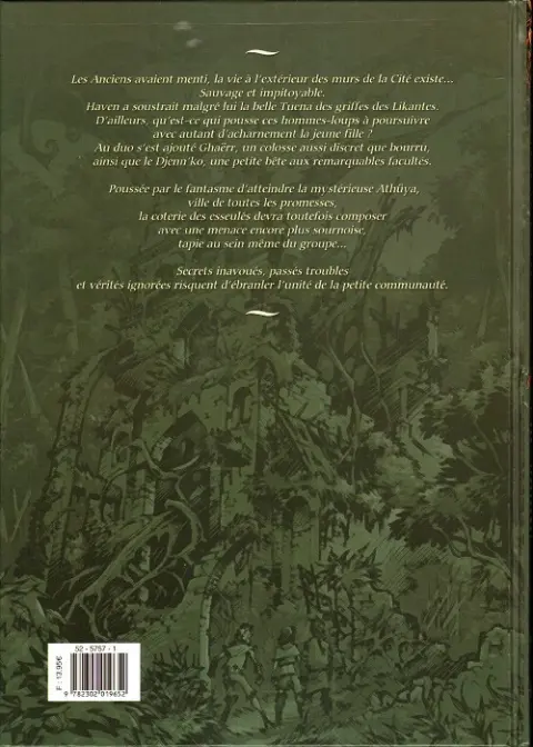 Verso de l'album Haven Tome 2 L'Anneau de Dammor