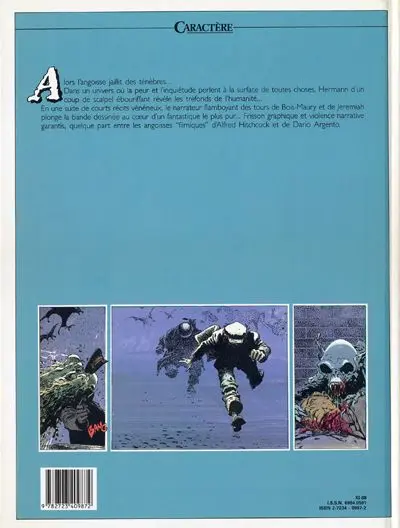 Verso de l'album Abominable