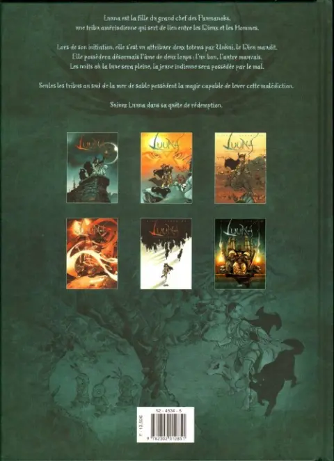 Verso de l'album Luuna Tome 6 La Reine des loups