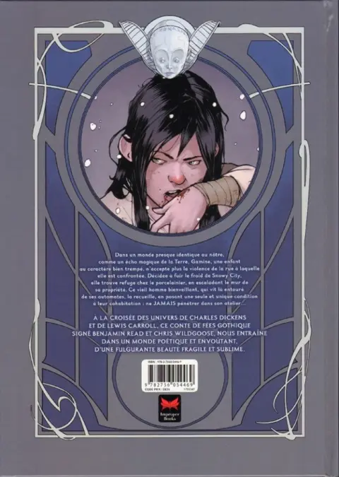 Verso de l'album Porcelaine Tome 1 Gamine