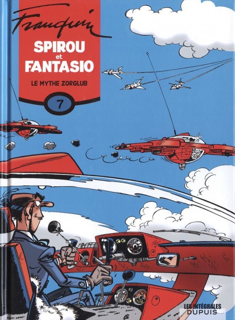 Couverture de l'album Spirou et Fantasio - Intégrale Dupuis 2 Tome 7 Le mythe Zorglub (1959-1960)