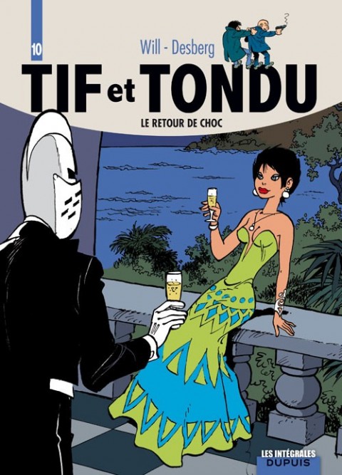 Couverture de l'album Tif et Tondu Intégrale Tome 10 Le Retour de Choc