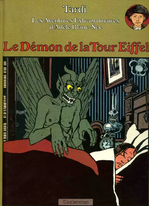 Couverture de l'album Les Aventures Extraordinaires d'Adèle Blanc-Sec Tome 2 Le Démon de la Tour Eiffel