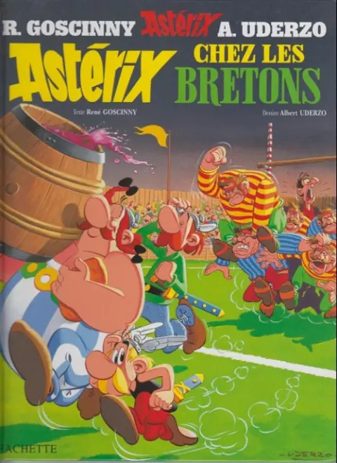 Couverture de l'album Astérix Tome 8 Astérix chez les Bretons