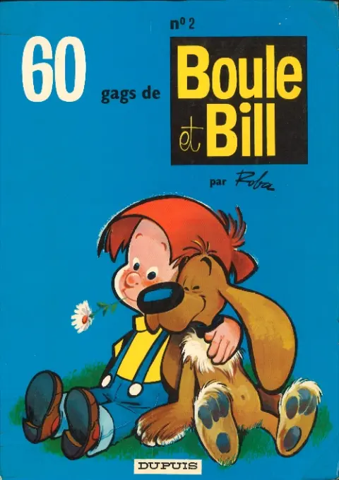 Couverture de l'album Boule & Bill Tome 2 60 gags de Boule et Bill